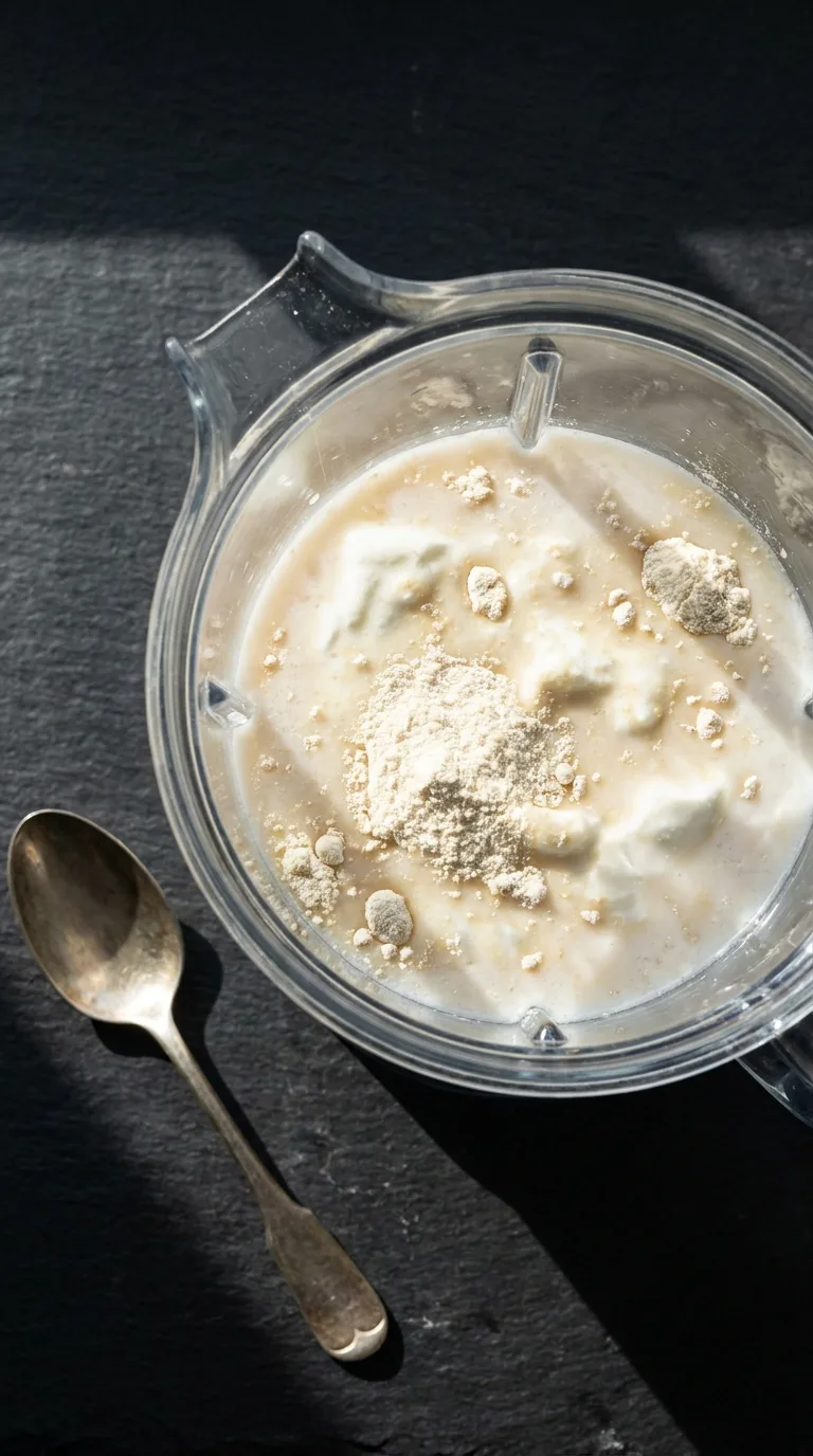 Strawberry Protein Smoothie: Nutritious American Drink – step 3: Incorporate the protein