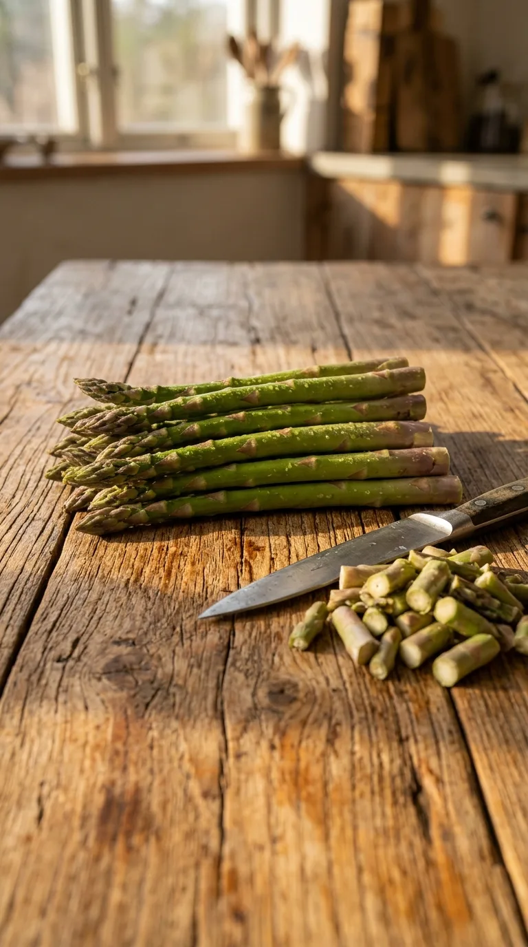 Broiled Asparagus: Lemon and Parmesan Side – step 1: Prepare the Asparagus
