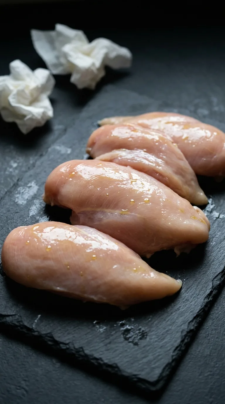 Broiled Chicken Breast: Lean American Poultry – step 2: Prep the chicken