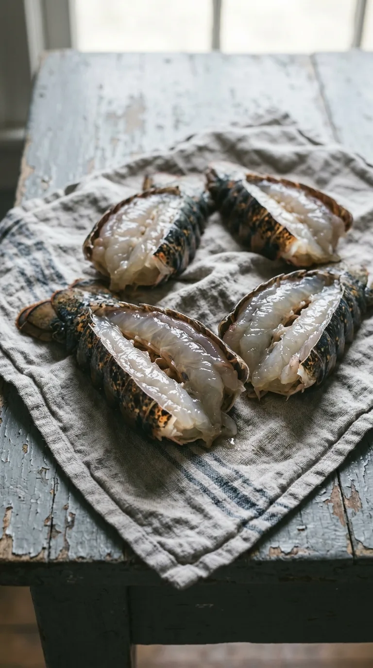 Broiled Lobster Tails: Butter-Garlic Seafood – step 2: Prepare the shells