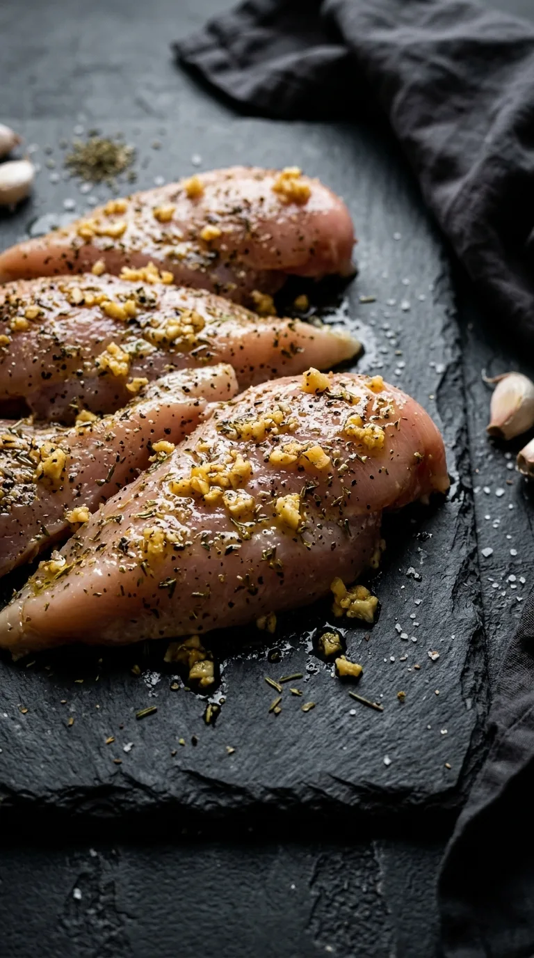 Broiled Chicken Breast: Lean American Poultry – step 4: Season the meat