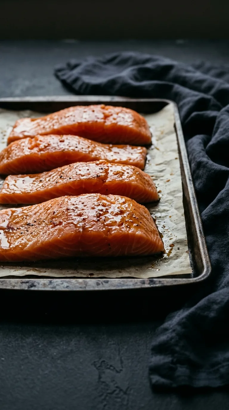 Broiled Salmon: Fish with Sweet-Savoury Glaze – step 3: Whisk the glaze