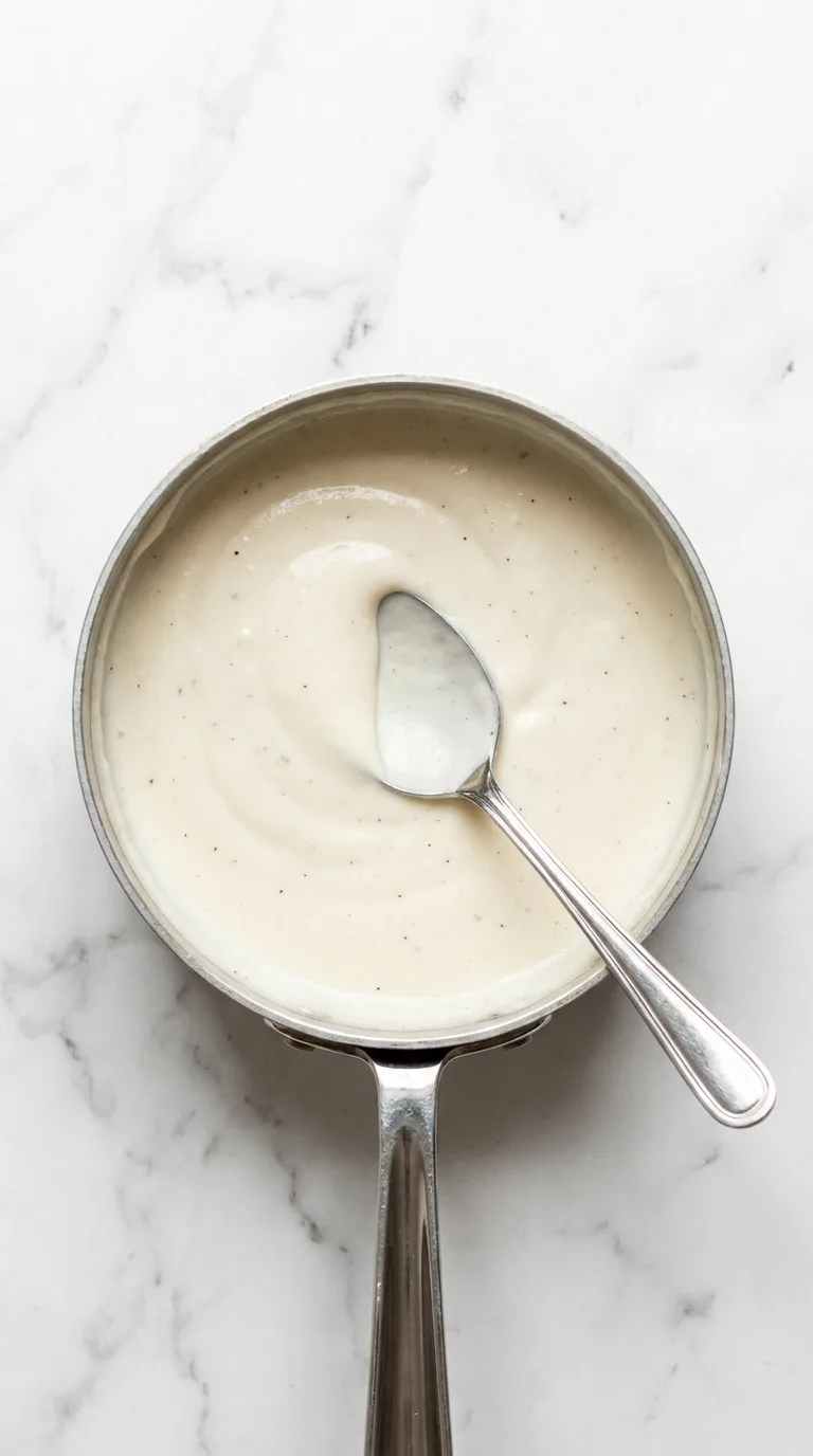 Chicken Alfredo Pizza: Creamy Italian-Inspired Flatbread – step 3: Make the sauce