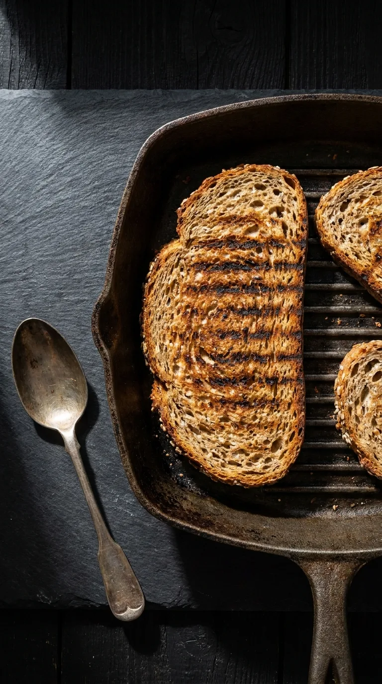 Chicken and Apple on Multigrain Bread: Savoury Sweet Sandwich – step 6: Toast the bread