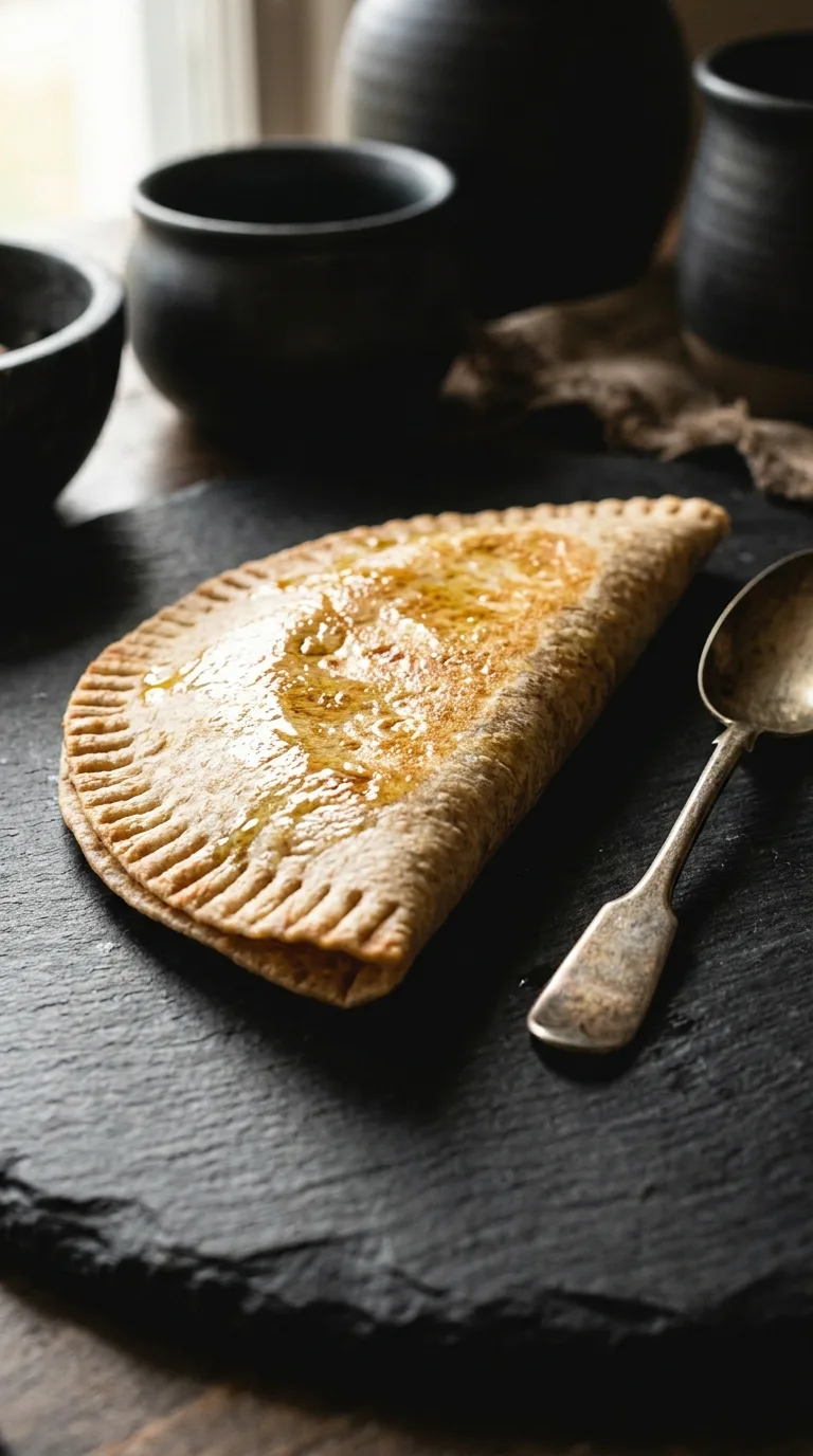 Chicken and Apple Quesadillas: Oven-Baked Savoury Lunch – step 4: Fold and oil