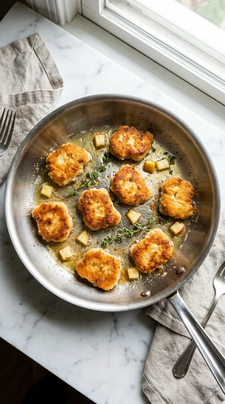 Chicken and Apple Nuggets: Savoury Poultry Bites – step 6: Drain and serve