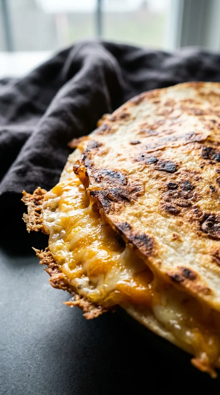 Chicken and Apple Quesadillas: Oven-Baked Savoury Lunch – step 6: Brown the second side