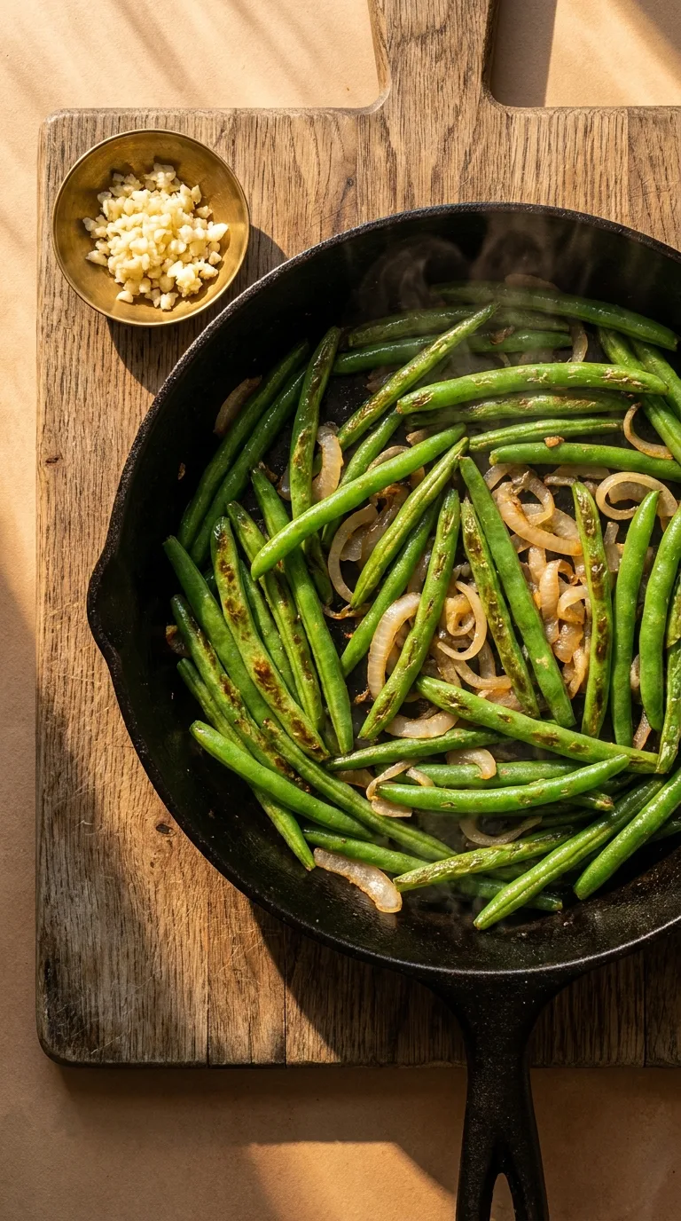 Keto Chicken and Green Beans: Low-Carb Sesame-Soy Stir-Fry – step 5: Finish the glaze