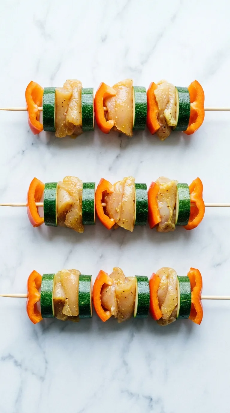 Chicken and Sweet Potato Kabobs: Glazed Mediterranean Skewers – step 5: Grill the skewers