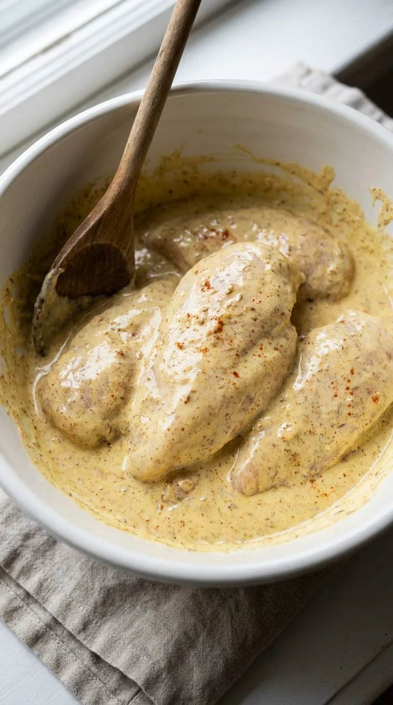 Yogurt Chicken Breast: Middle Eastern Baked Chicken – step 3: Marinate the meat