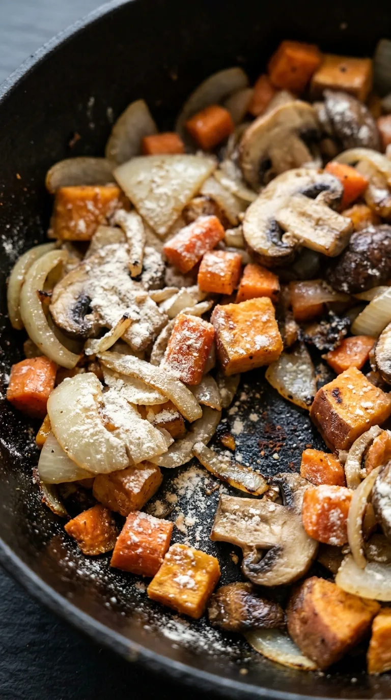 Jamie Oliver Chicken Casserole: Hearty Stew with Vegetables – step 4: Thicken the base
