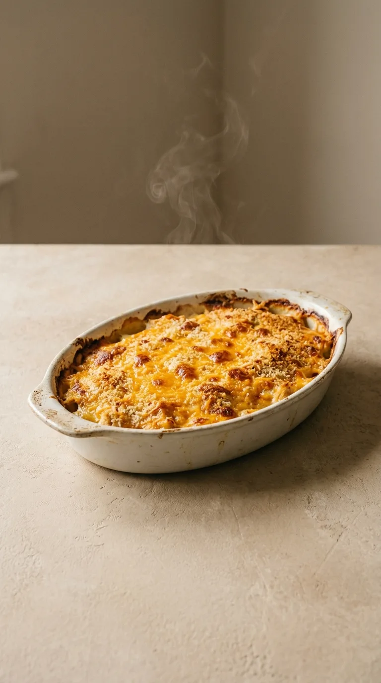 Chicken Casserole with Noodles: American Creamy Bake – step 7: Rest the dish