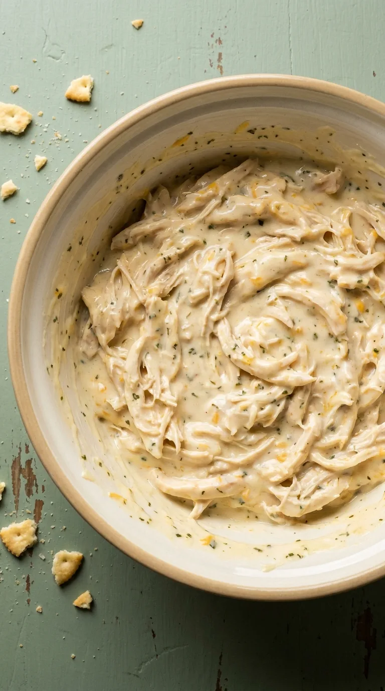 Chicken Casserole with Ritz Crackers: Savoury Creamy Bake – step 2: Mix the base