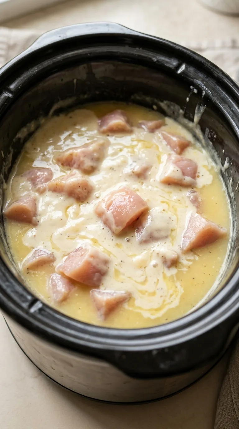 Chicken Casserole: Creamy Slow-Cooked Rice Dish – step 2: Mix the sauce