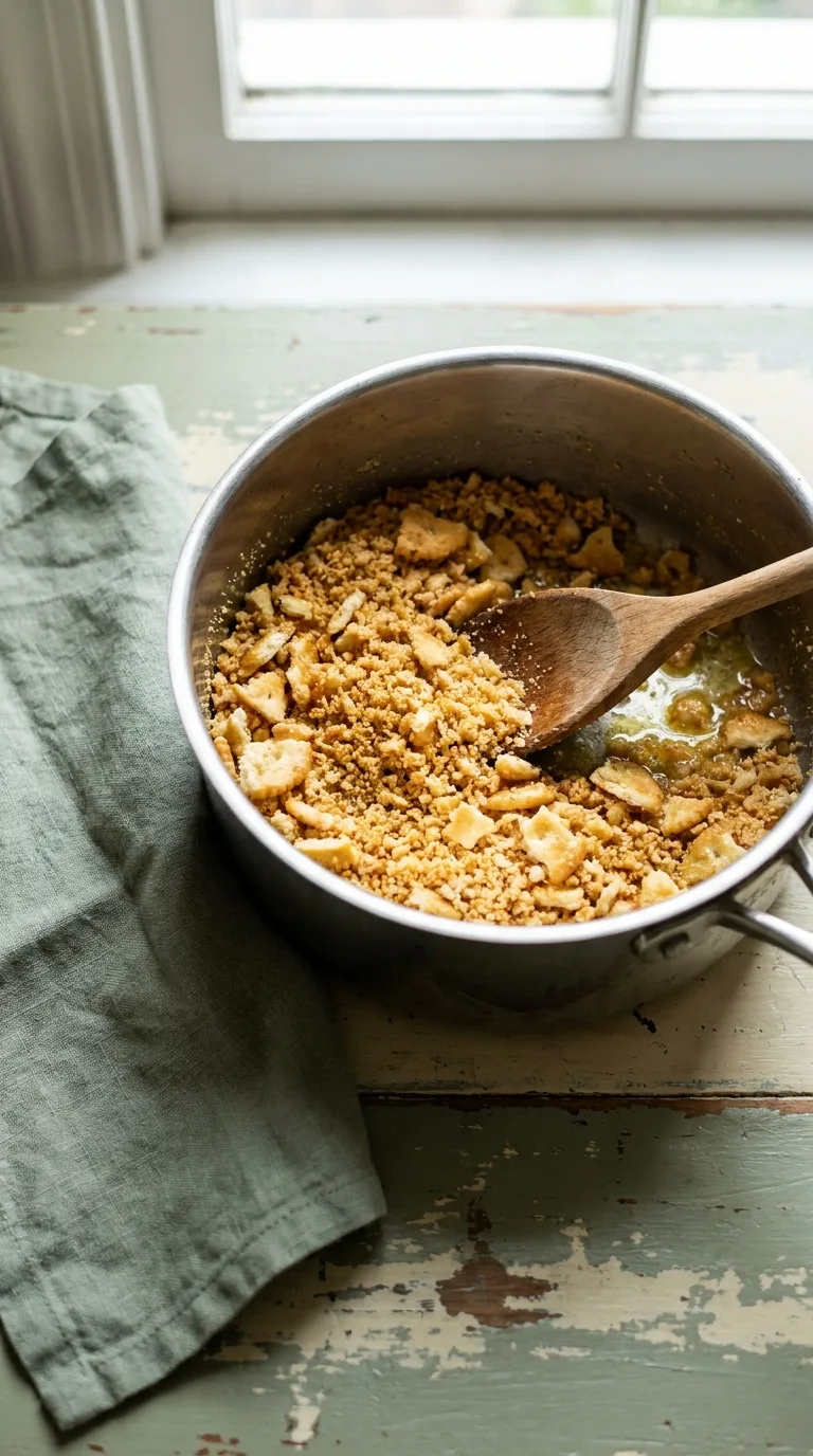 Chicken Casserole with Ritz Crackers: Savoury Creamy Bake – step 5: Coat with butter