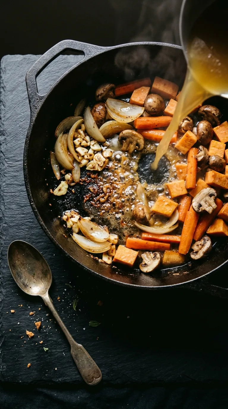 Jamie Oliver Chicken Casserole: Hearty Stew with Vegetables – step 5: Deglaze the pan