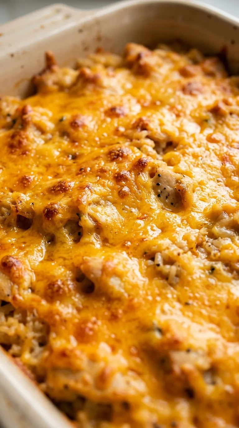 Chicken Casserole: Creamy Slow-Cooked Rice Dish – step 6: Melt the cheese