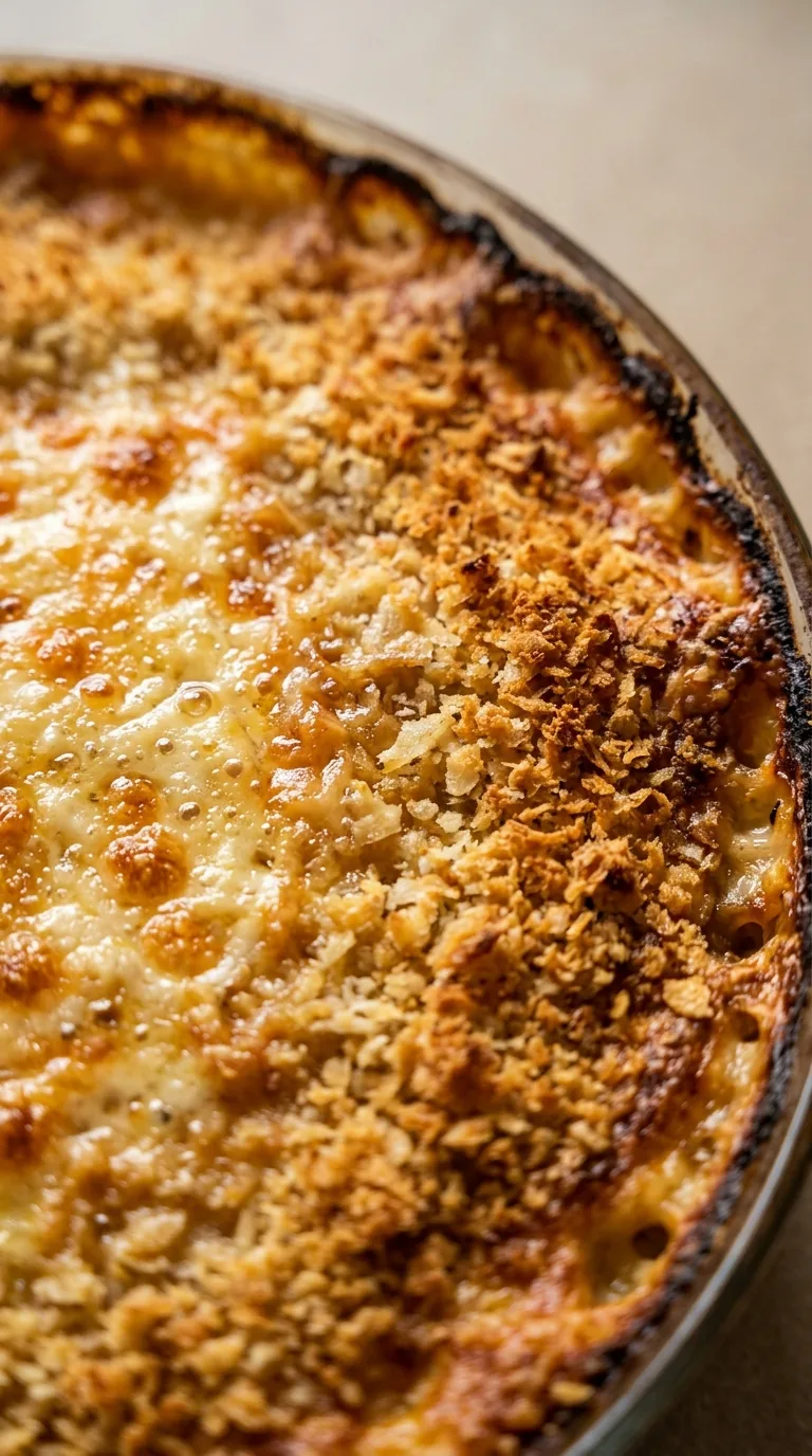 Chicken Casserole with Noodles: American Creamy Bake – step 6: Bake and brown