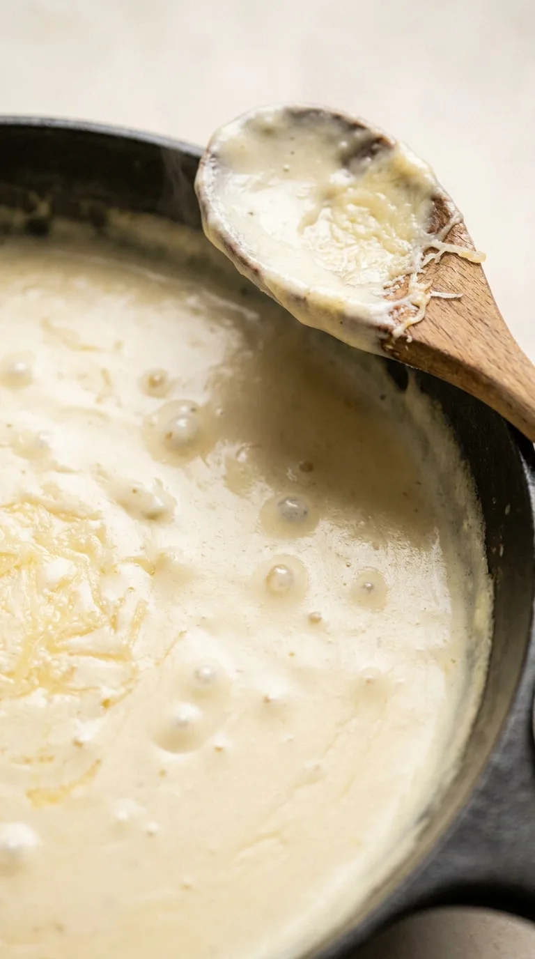Creamy Chicken Pasta: Italian Garlic Butter Fettuccine – step 4: Deglaze the pan