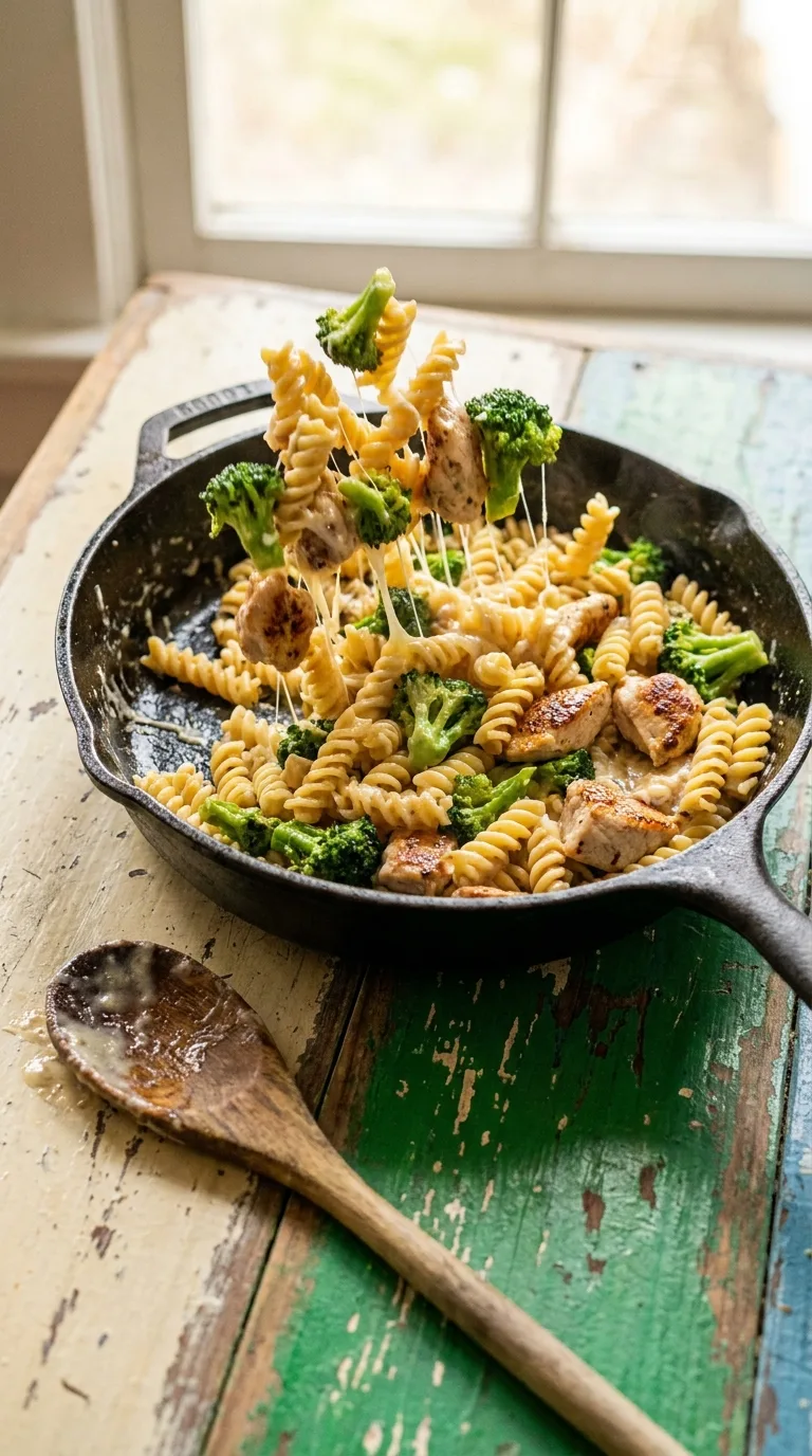 Chicken Pasta with Broccoli: Creamy Italian Style – step 7: Combine and finish