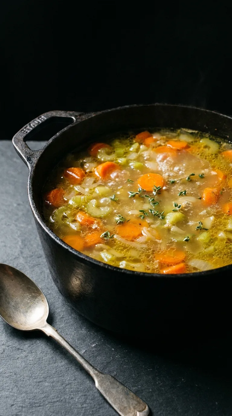 Chicken Soup Olive Garden Classic: Creamy Gnocchi Soup – step 3: Boil the broth