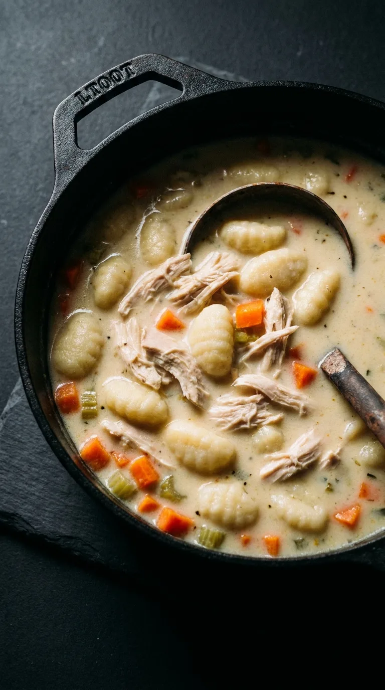 Chicken Soup Olive Garden Classic: Creamy Gnocchi Soup – step 5: Cook the gnocchi