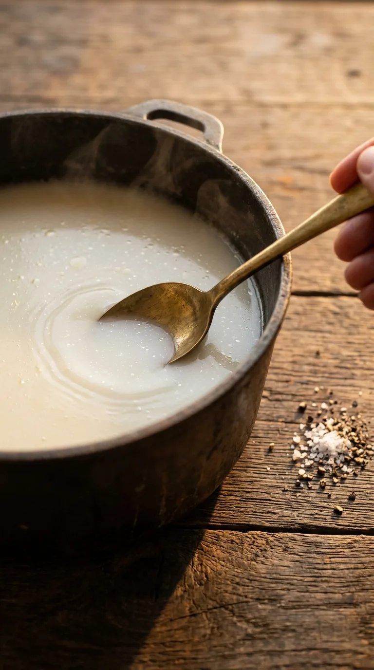 Korean Chicken Soup: Hearty Halal Comfort – step 7: Enrich the base