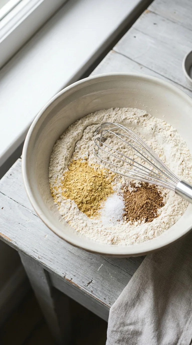 Vegan Chicken Wings: Crispy Plant-Based Appetizer – step 1: Mix the dry base