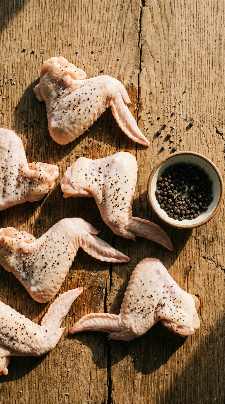 Coke-Glazed Chicken Wings: Sticky American Appetiser – step 1: Prepare the wings