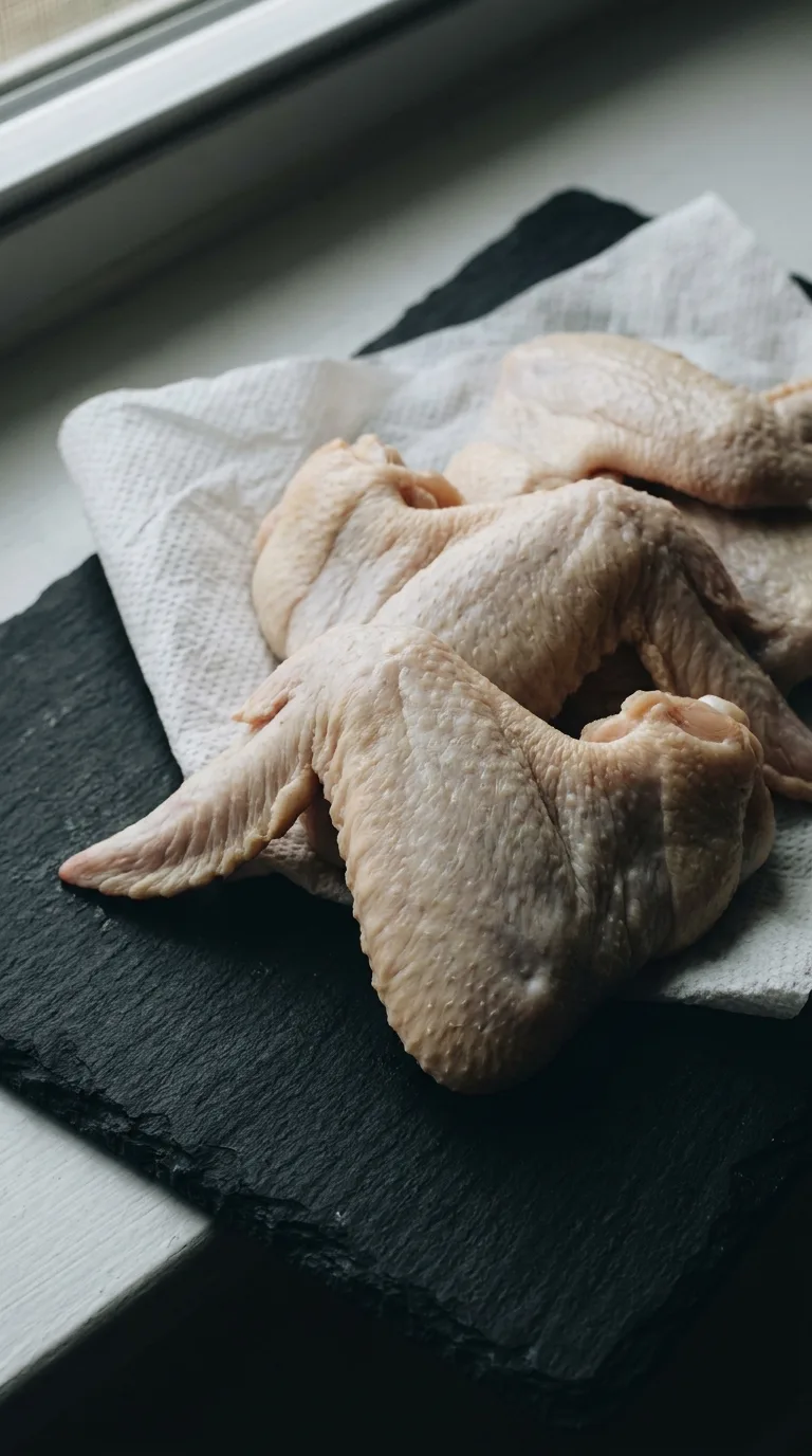Jerk Chicken Wings: Spicy Caribbean Appetiser – step 2: Dry the wings