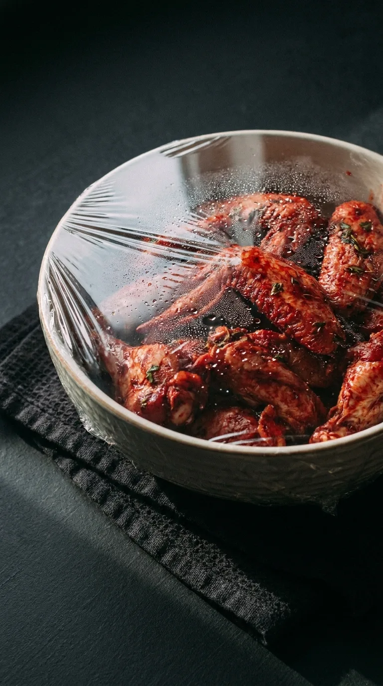 Jerk Chicken Wings: Spicy Caribbean Appetiser – step 4: Marinate the chicken
