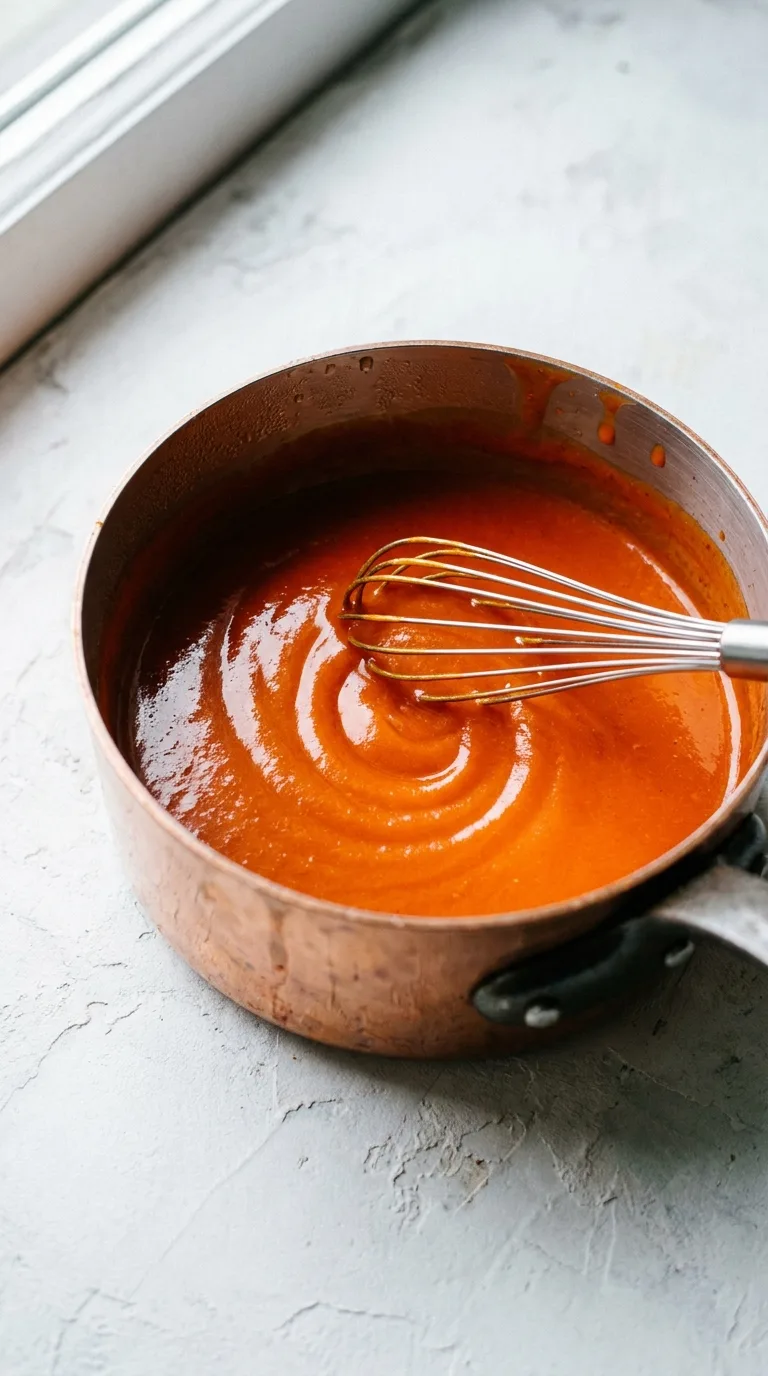 Vegan Chicken Wings: Crispy Plant-Based Appetizer – step 6: Prepare the sauce