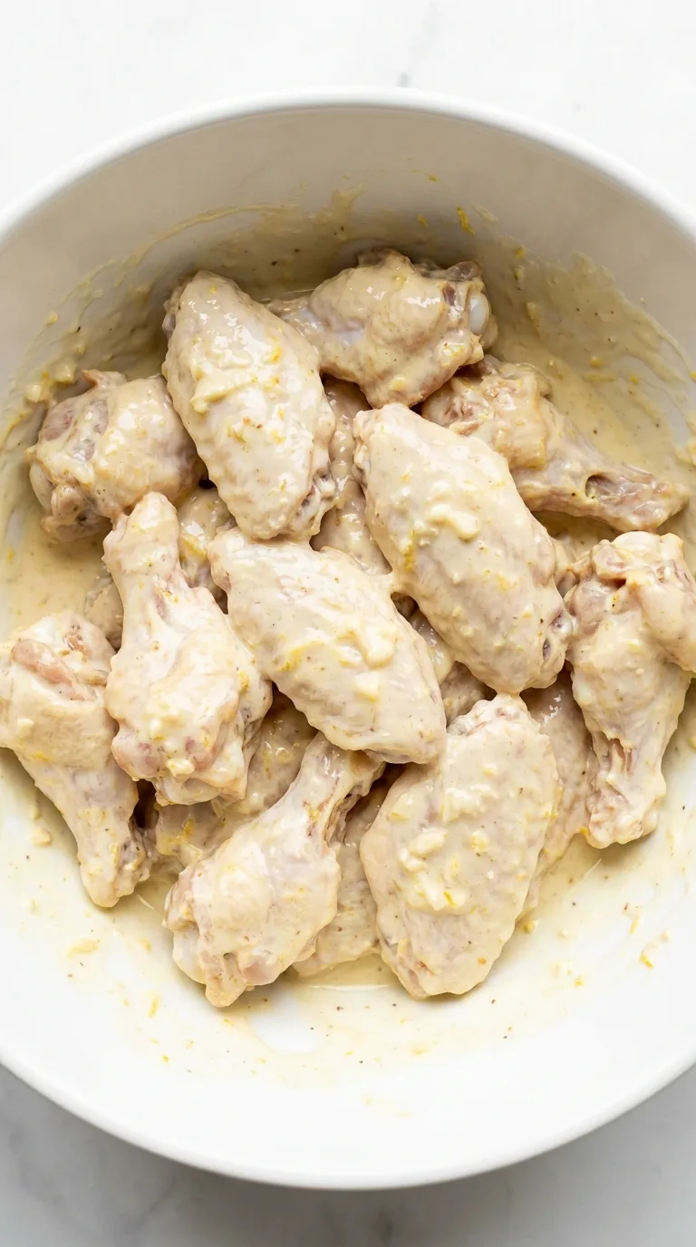 Lemon Garlic Chicken Wings: Savoury American Appetiser – step 1: Prepare the oven