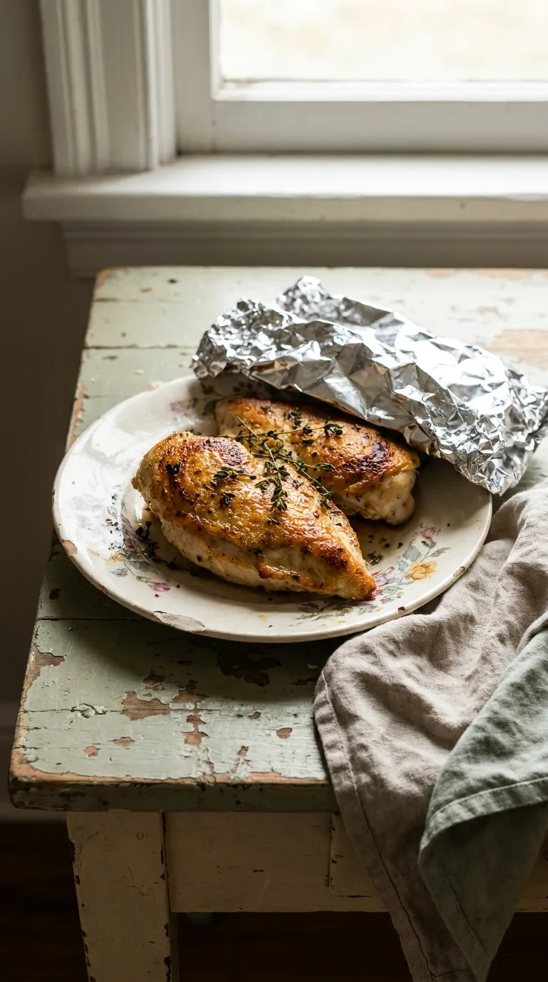 Creamy Mushroom Chicken: American Skillet Dinner – step 1: Sear the chicken