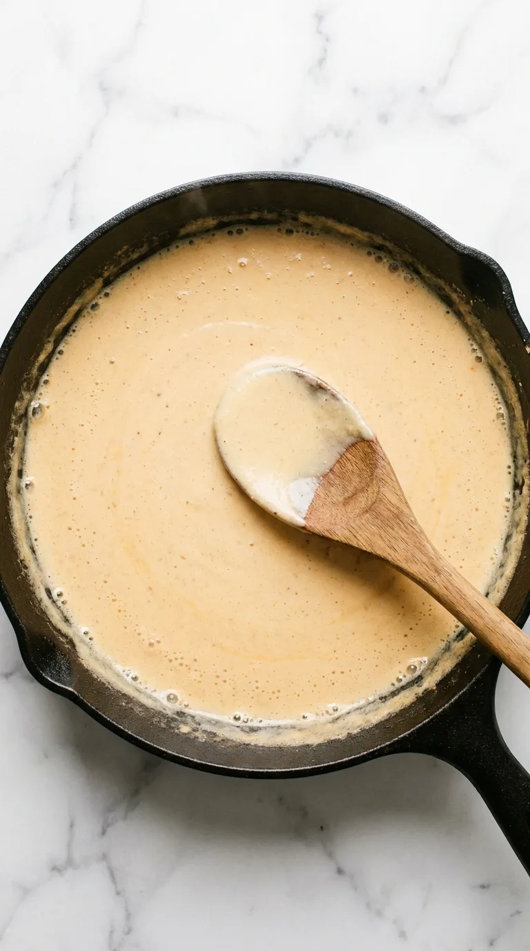 Jamaican Style Chicken Pasta: Creamy Jerk Penne – step 4: Simmer the sauce