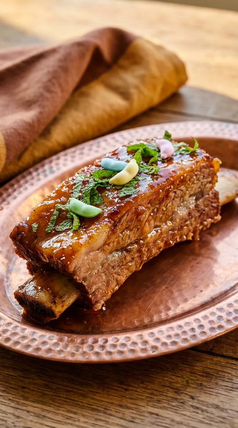 Oven Baked Beef Ribs: American BBQ Ribs – step 7: Rest and serve