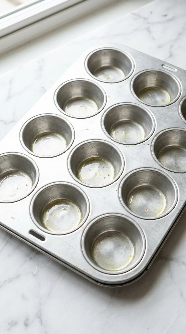 Oven Baked Eggs: Halal-Friendly Breakfast – step 2: Grease the tin