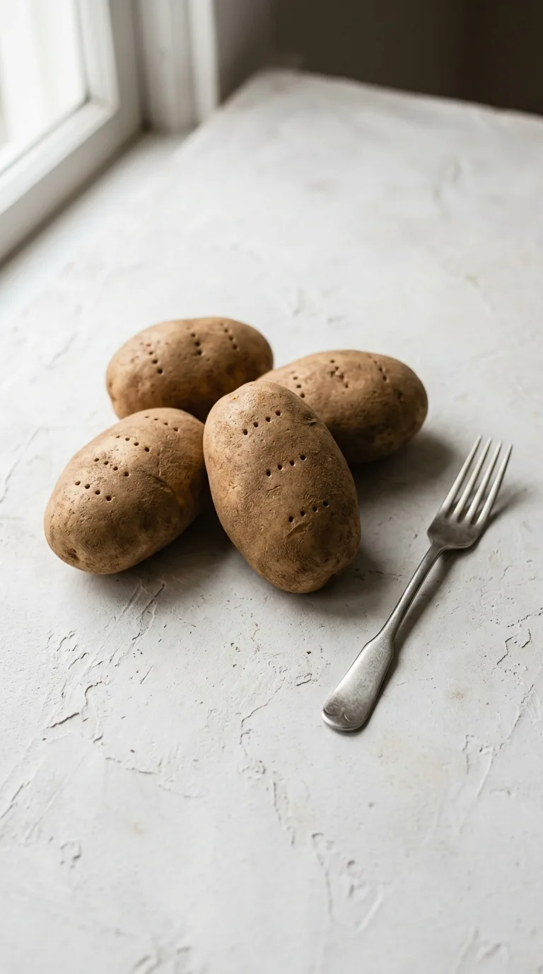 Oven Baked Potatoes: Simple Crispy Russet Potatoes – step 3: Vent the skins
