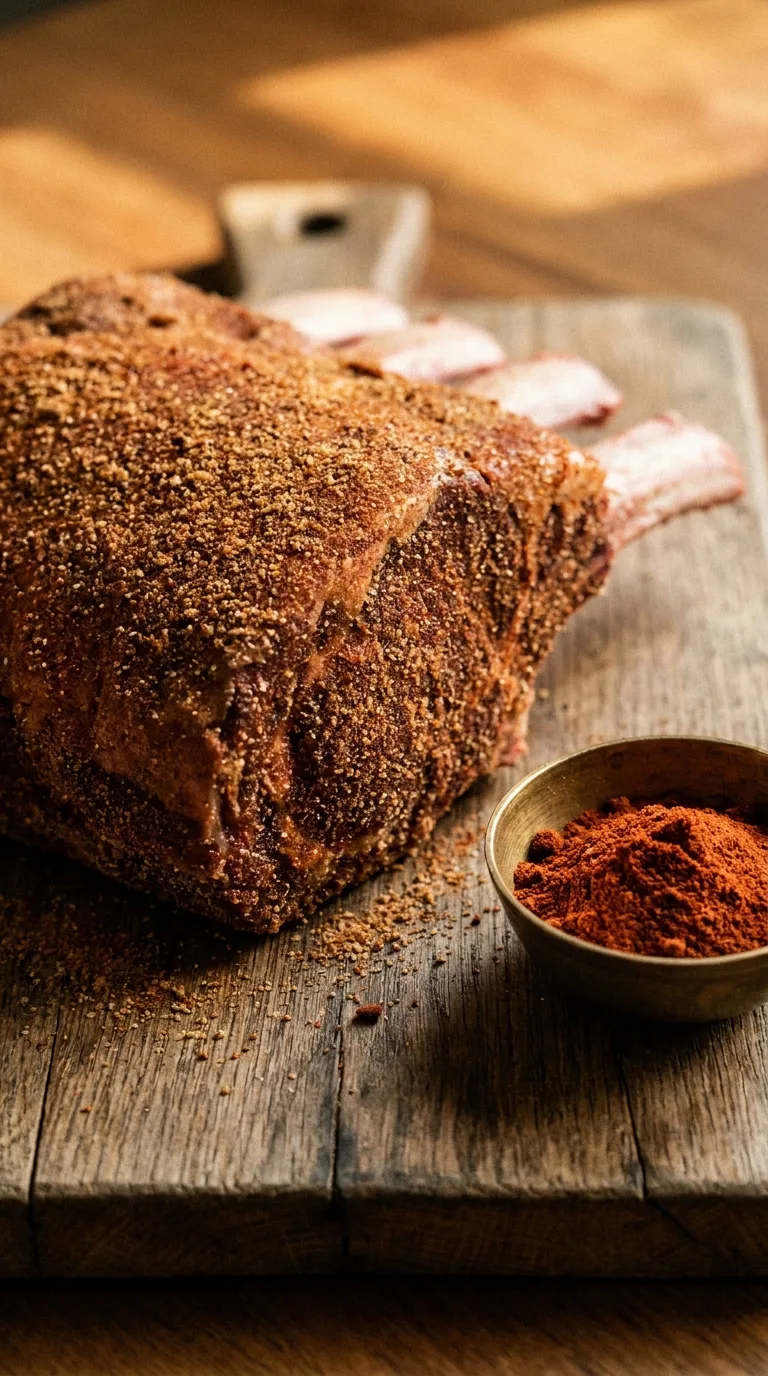 Oven Baked Beef Ribs: American BBQ Ribs – step 2: Apply the rub