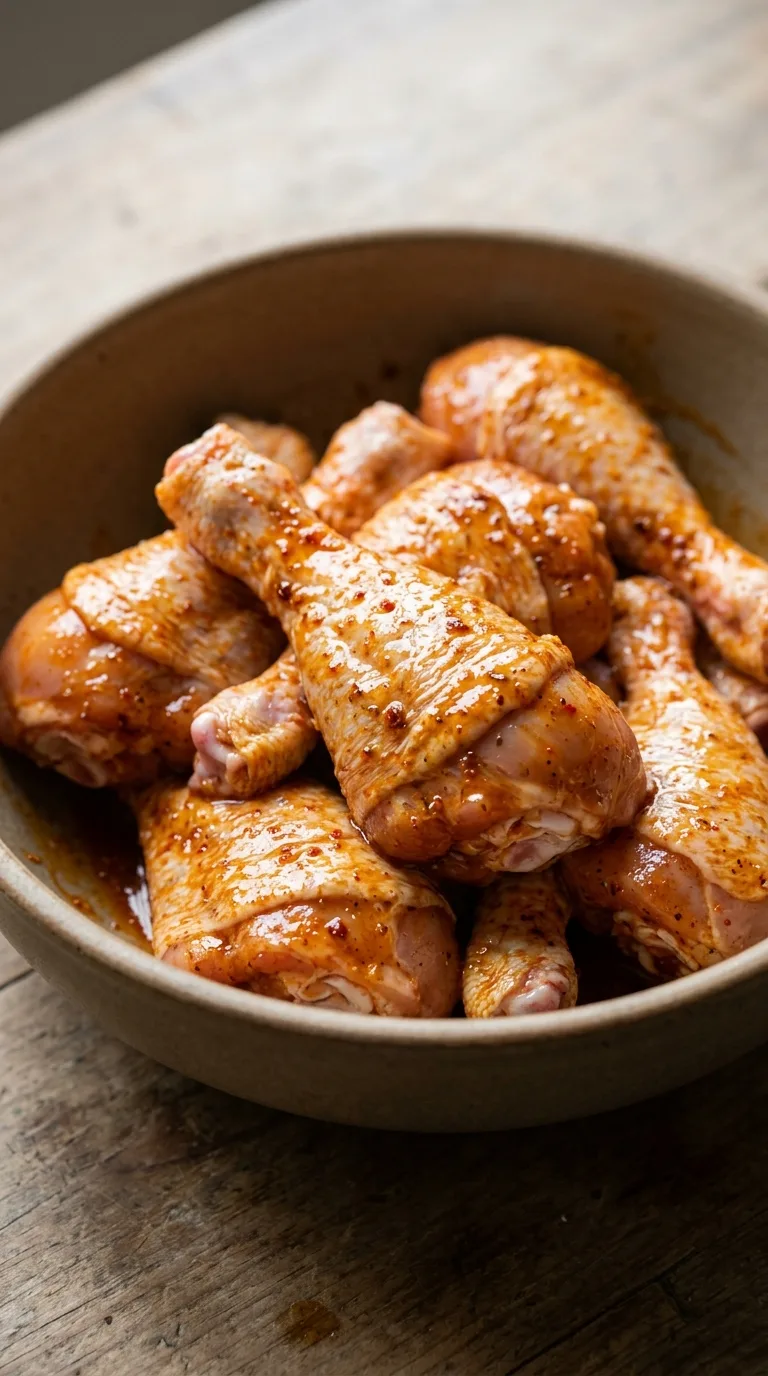 Oven Baked Drumsticks: Halal Chicken – step 3: Coat the chicken