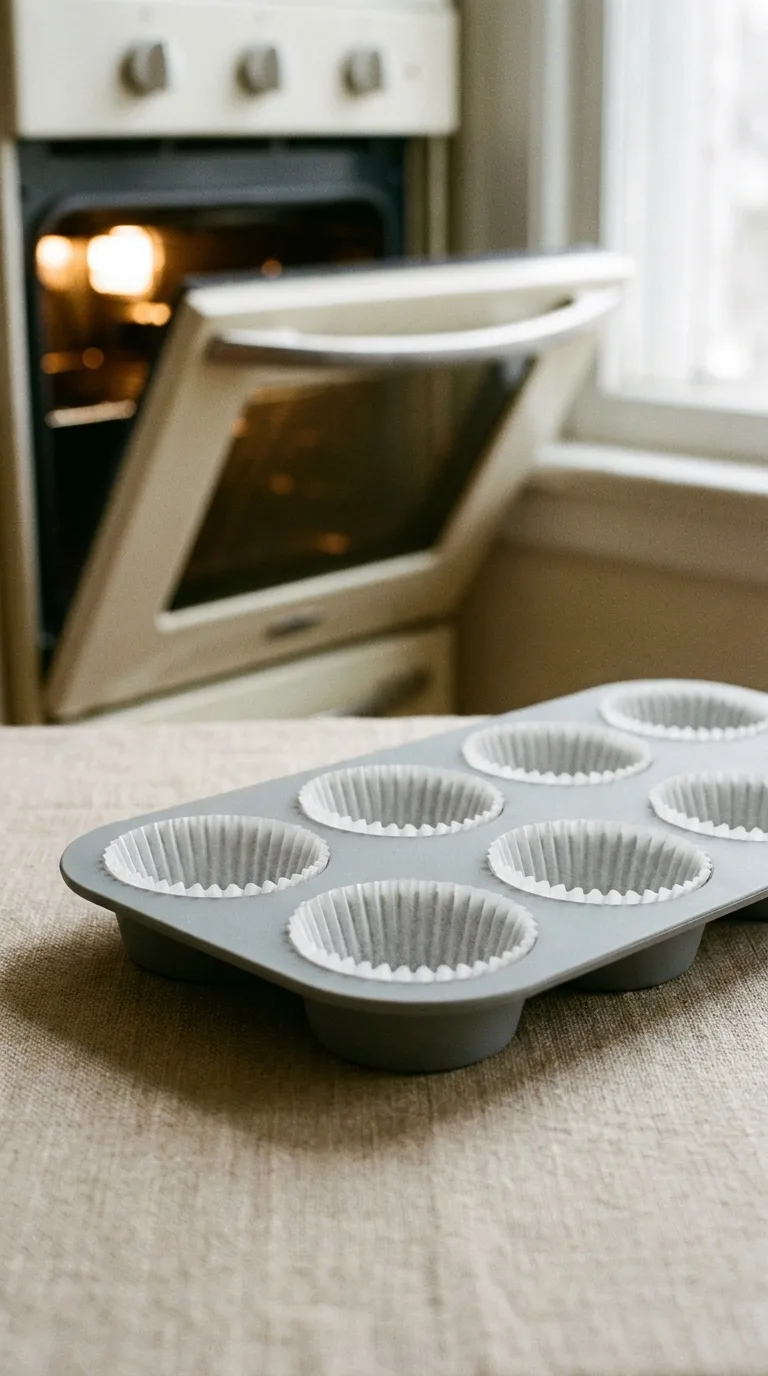 Fluffy Dairy-Free Protein Muffins: High-Protein Oat Cakes – step 1: Prepare the oven