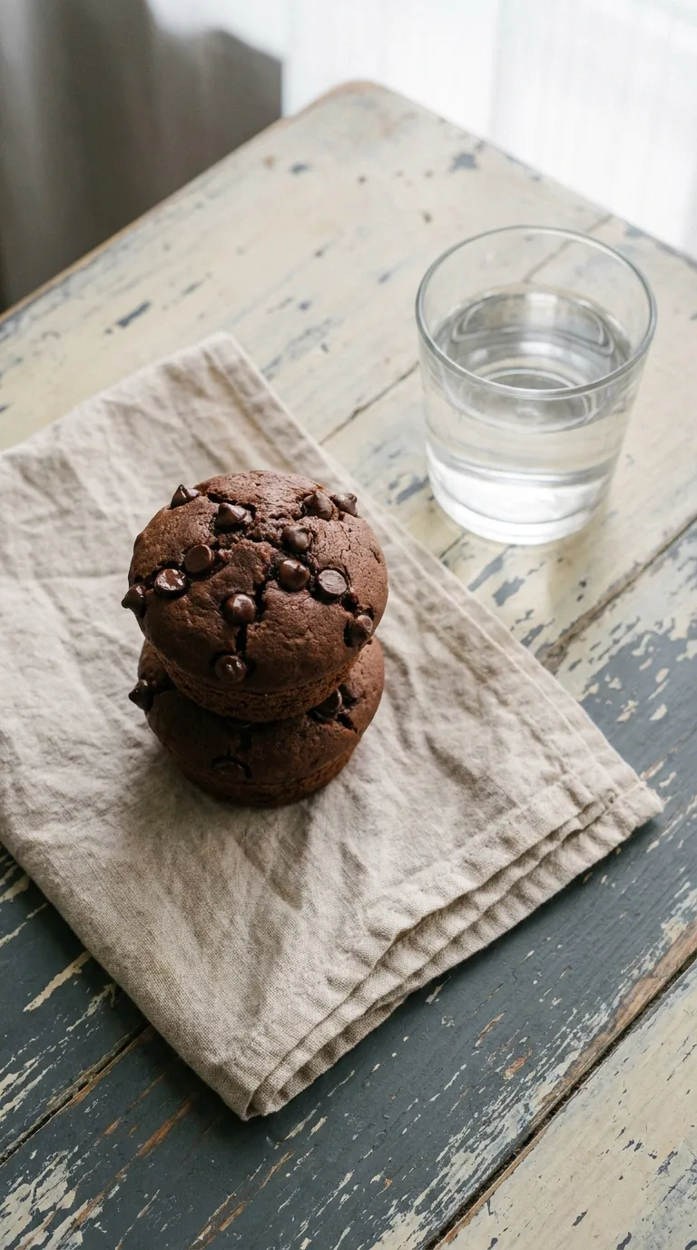Double Chocolate Protein Muffins: High-Protein Breakfast Cakes – step 7: Cool and finish