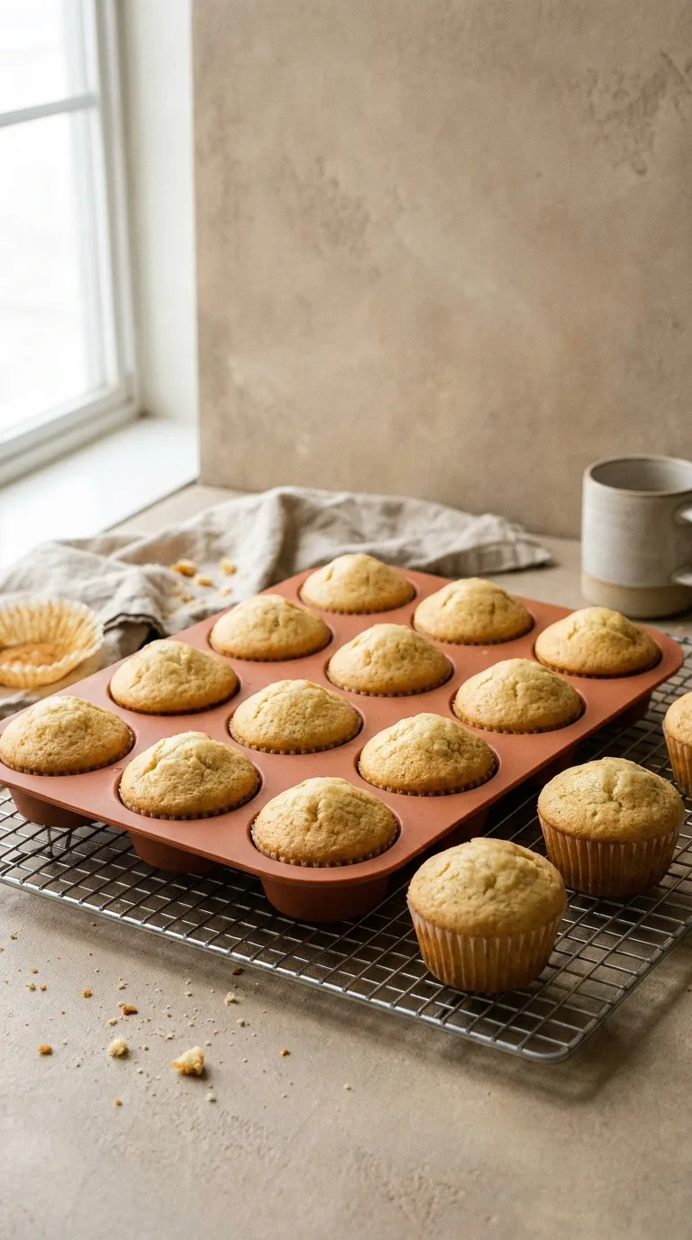 Fluffy Dairy-Free Protein Muffins: High-Protein Oat Cakes – step 7: Cool the muffins