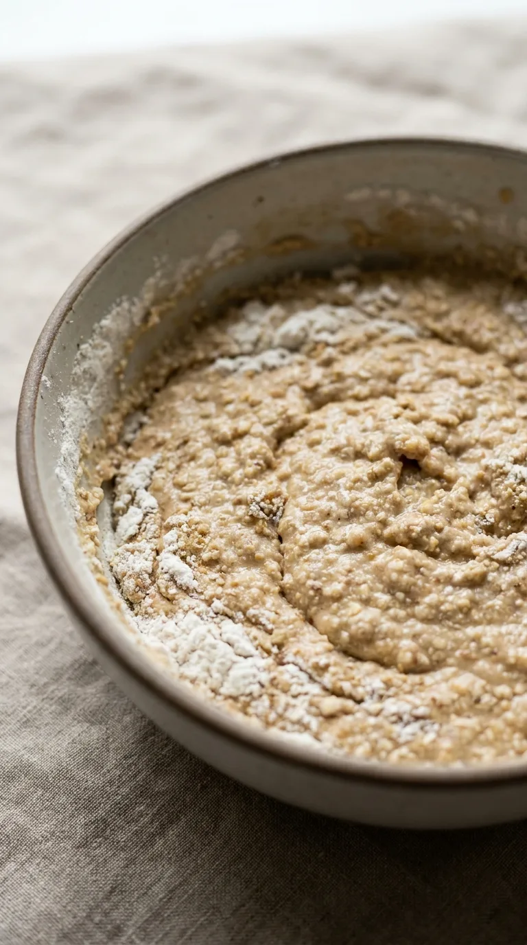 Low Calorie Protein Muffins: Almond and Oat Power – step 5: Combine the batter