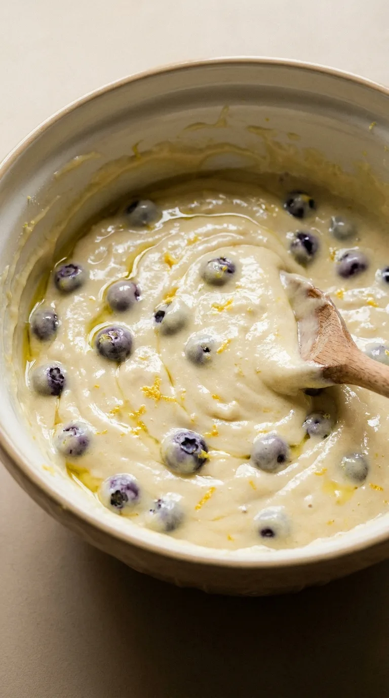 Fluffy Dairy-Free Protein Muffins: High-Protein Oat Cakes – step 4: Fold the batter