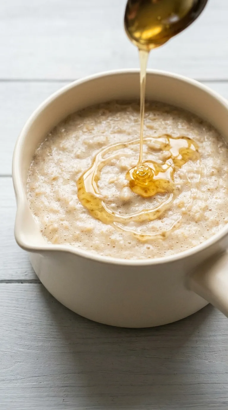 Protein Oatmeal Egg Whites: Fluffy High Protein Porridge – step 5: Coagulate the proteins