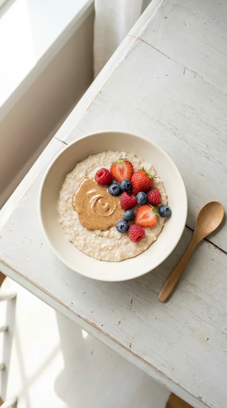 Protein Oatmeal Egg Whites: Fluffy High Protein Porridge – step 7: Settle and serve