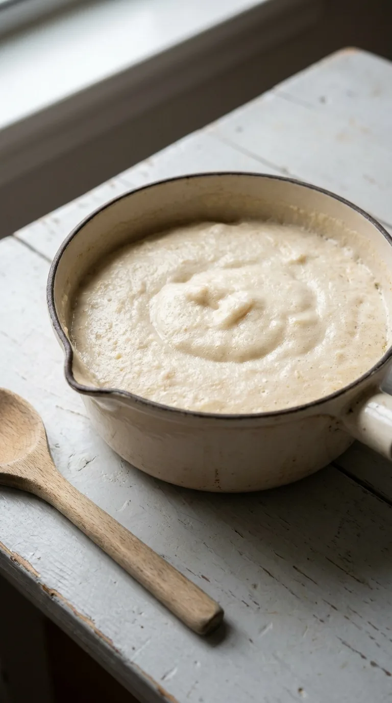 Protein Oatmeal Egg Whites: Fluffy High Protein Porridge – step 4: Stir in egg whites