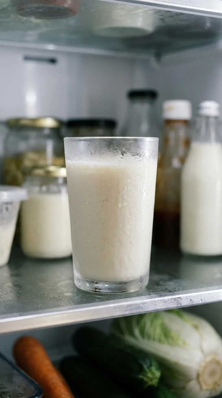 Protein Smoothie Lactose Free: Plant-Based Energy Drink – step 6: Pour and garnish