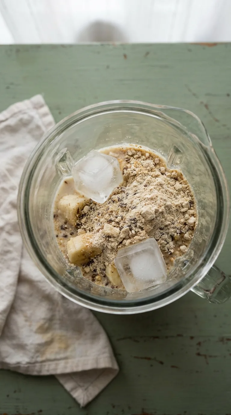 Protein Smoothie Lactose Free: Plant-Based Energy Drink – step 3: Chill the mixture